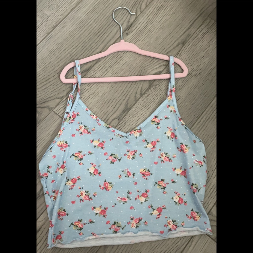 Floral tank top!